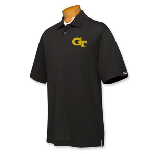 Georgia Tech Yellow Jackets Men's CB DryTec Championship Polo - Black